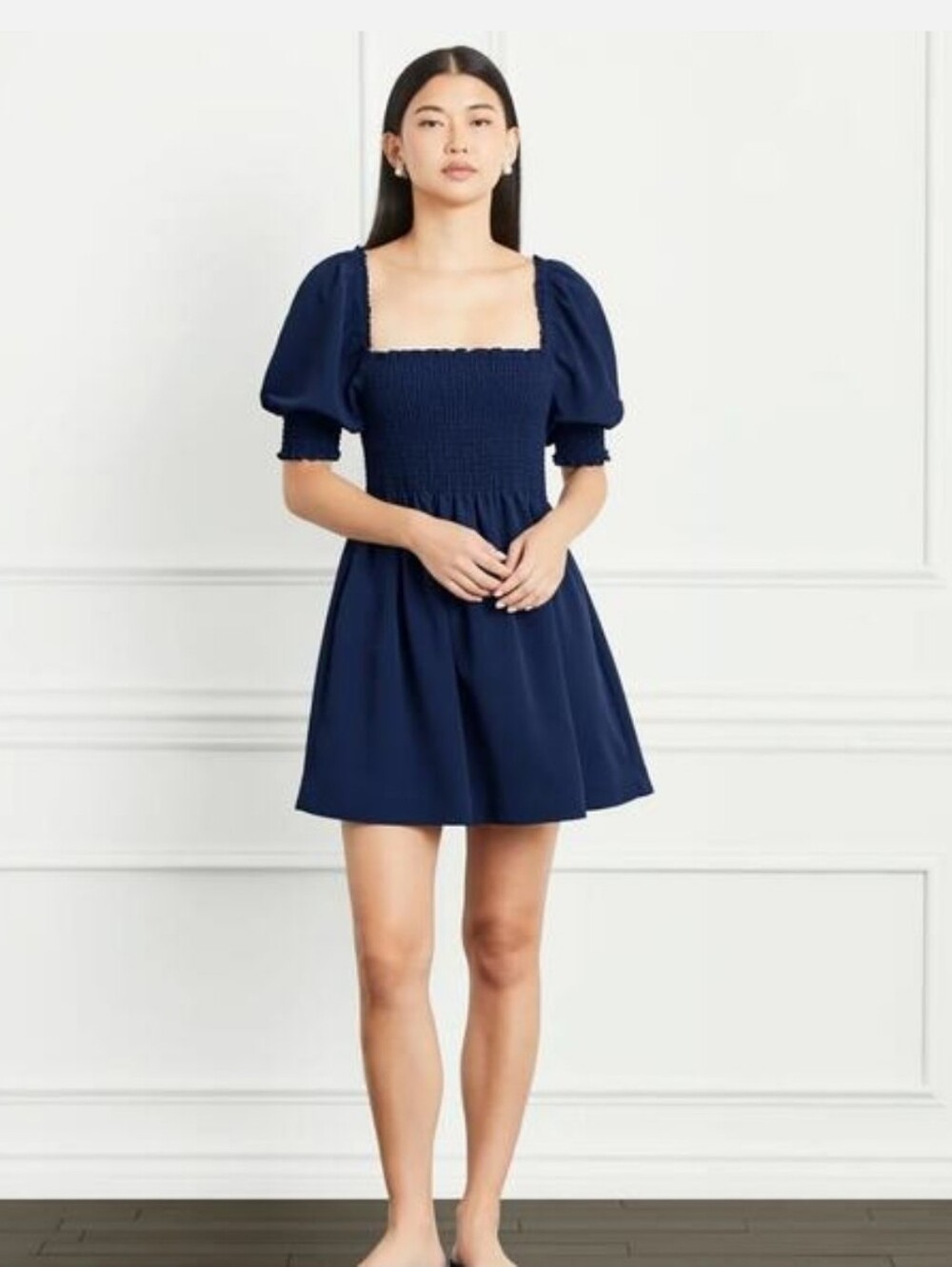 Hill House Home Athena Dress in Navy